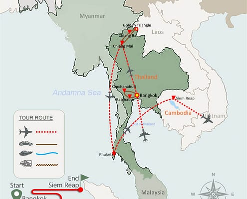 Thailand Cambodia Phuket Tour 12 Days Thailand Cambodia Phuket Tour 12 Days