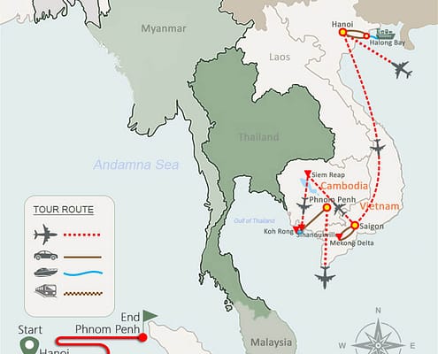 Vietnam Cambodia & Beach Tour 16 Days Vietnam Cambodia & Beach Tour 16 Days