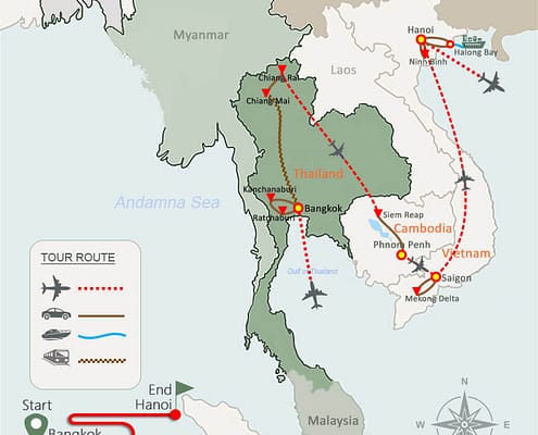 Wonderful Thailand & Indochina 21 Days Wonderful Thailand & Indochina 21 Days