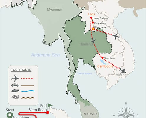 Experience Laos Cambodia Tour 10 Days Experience Laos Cambodia Tour 10 Days