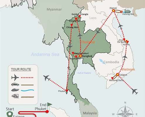 Experience Vietnam & Thailand Tour 22 Days Experience Vietnam & Thailand Tour 22 Days