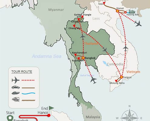 Thailand and Vietnam Adventure Tour 17 Days Thailand and Vietnam Adventure Tour 17 Days