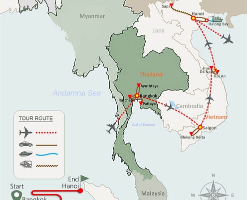 Wonderful Thailand & Vietnam Tour 20 Days Wonderful Thailand & Vietnam Tour 20 Days
