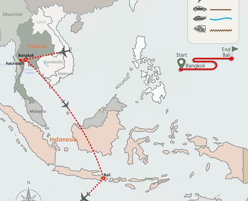 Experience Thailand and Bali Tour 7 Days Experience Thailand and Bali Tour 7 Days