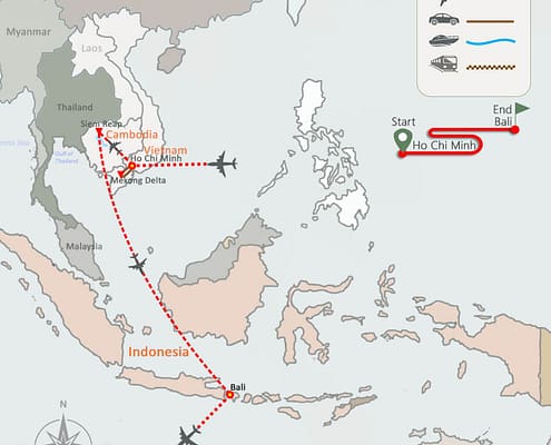Vietnam Cambodia and Bali Tour 10 Days(1) Vietnam Cambodia and Bali Tour 10 Days