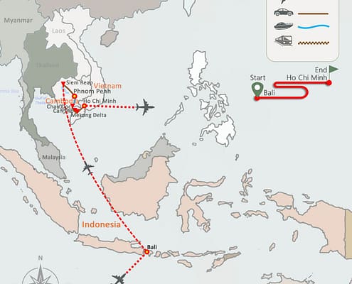 Bali Cambodia and Vietnam Tour 2 Weeks Bali Cambodia and Vietnam Tour 2 Weeks