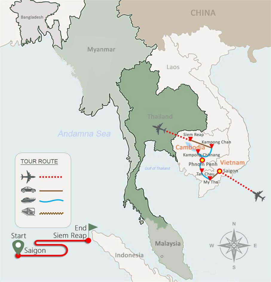 Vietnam Cambodia & Mekong Cruise 12 Days Vietnam Cambodia & Mekong Cruise 12 Days